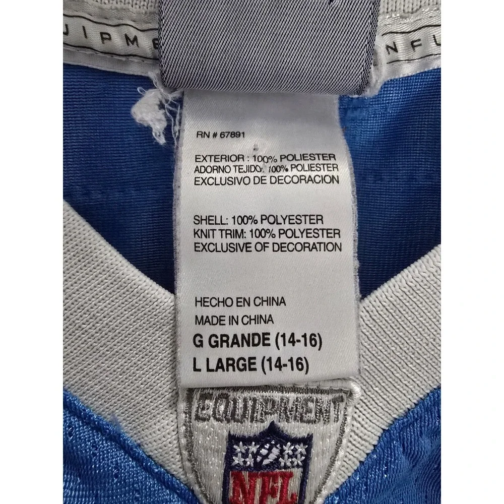 Reebok NFL San Diego Chargers LaDainian Tomlinson 21 Stitched Jersey Youth Large